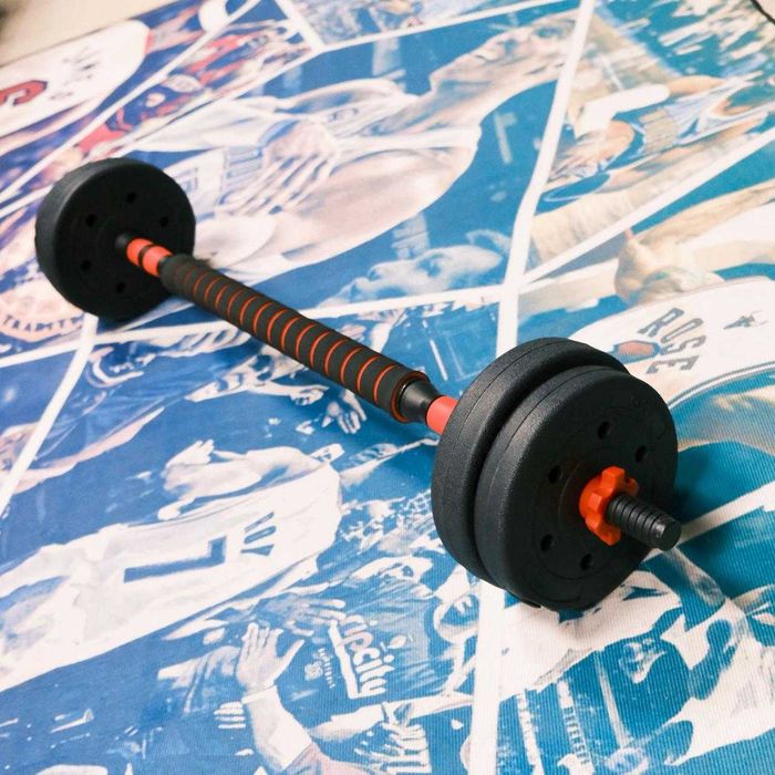 Набор гантелей пластик разборный