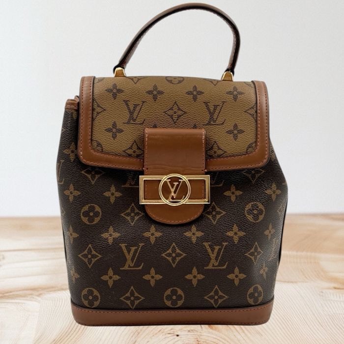 Louis Vuitton Monogram дамска раница/чанта 2в1