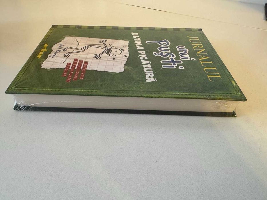 Carte "Jurnalul unui Pusti" - Ultima picătură - volumul 3 - noua