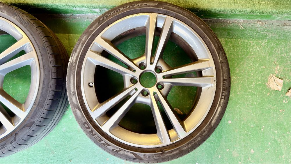 Jante Mercedes AMG R19 225/40/19 cu cauciucuri Pirelli P-Zero