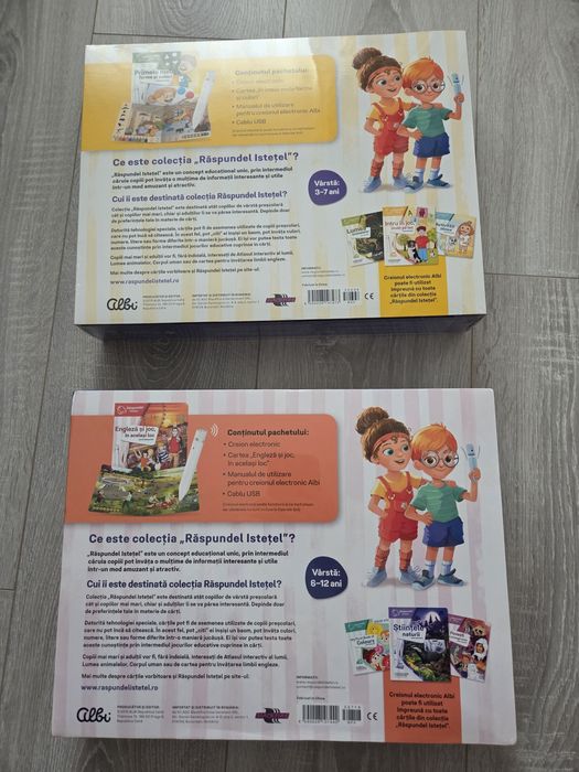 Creion electric Albi + carti Raspundel Istetel