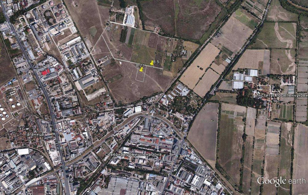 Продава се Земеделски имот в София, Център -  кв.м за 23 €/дка - Снимка #1