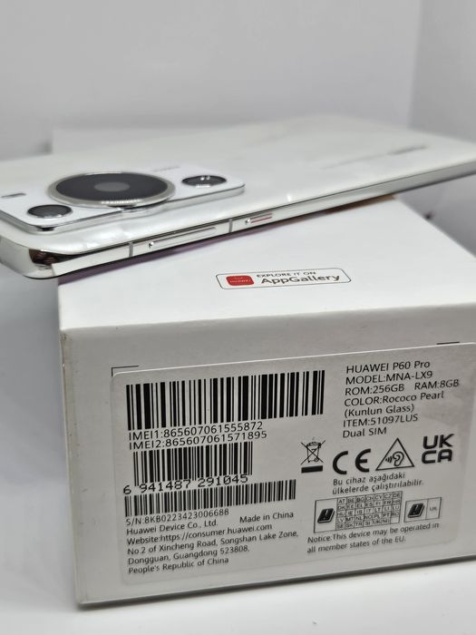 Huawei  P60 Pro 256gb/8ram Black Pearl