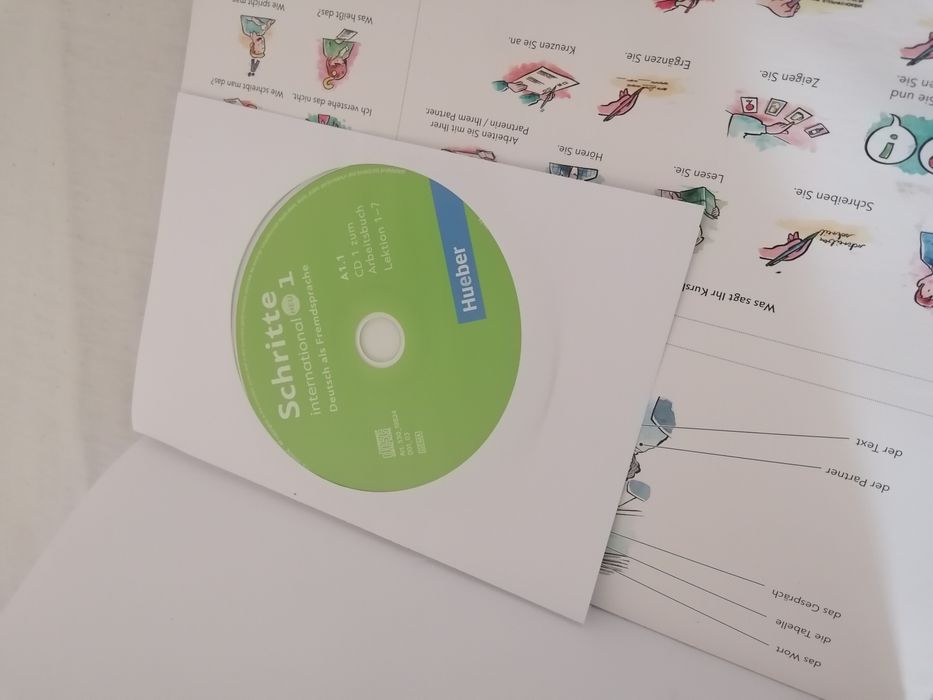 1 Учебник по немски език Schritte International / ниво A1.1 - Hueber