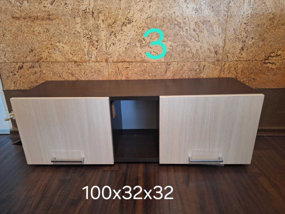 Бюро и шкафче, гардероб единичен