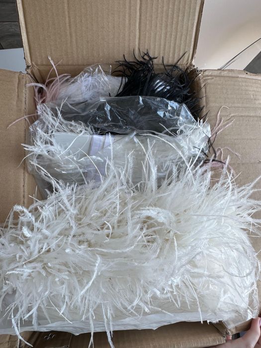 Продам перья для декора одежды