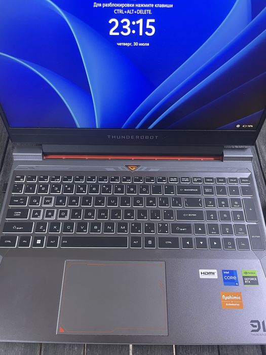 Игровой ноутбук Thunderobot 911X g2pro (4060-i5-12450h/16гб/512/165hz)
