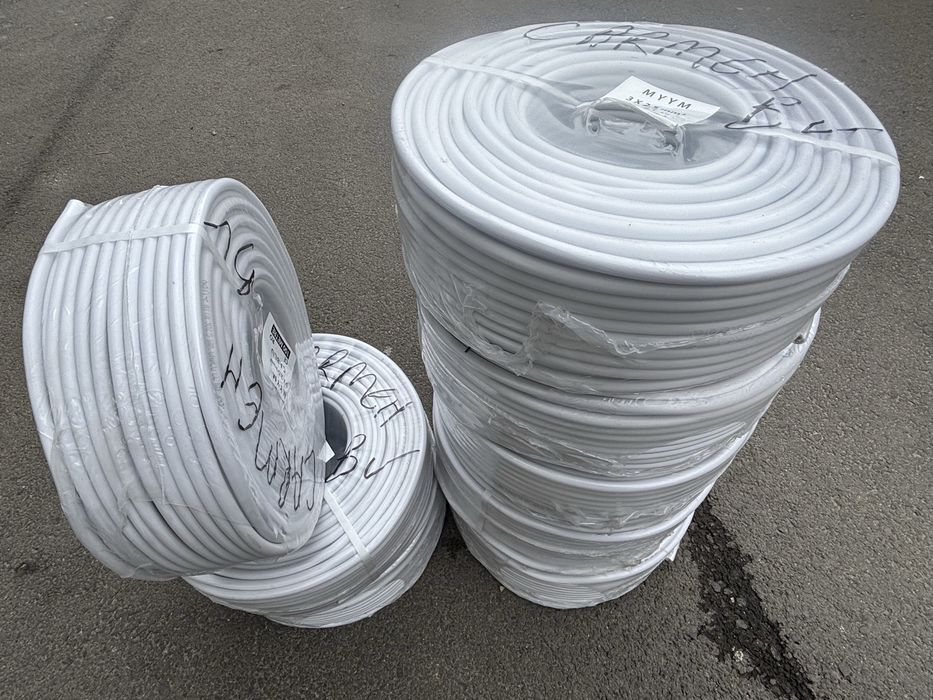 Cablu electric MYYM , lițat .
