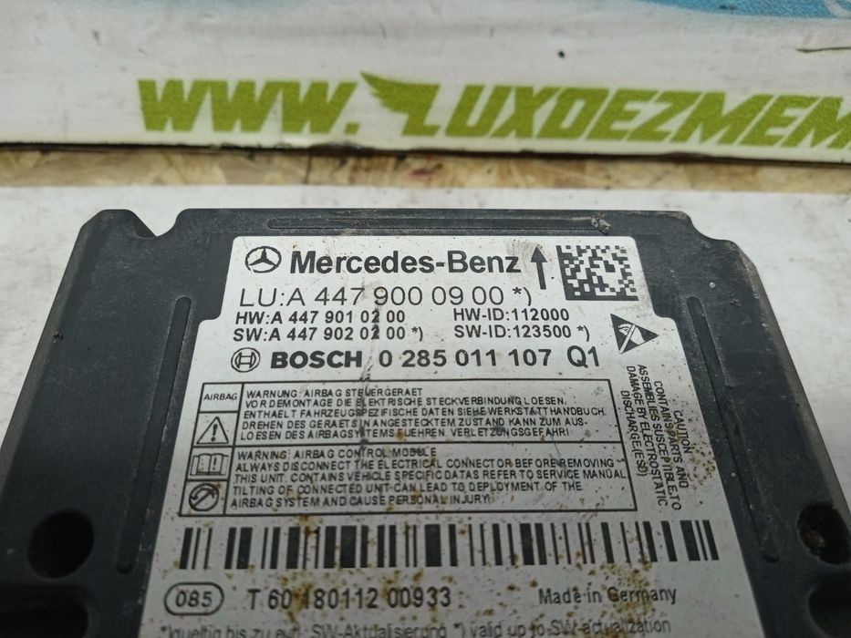 Calculator airbag A4479000900 Mercedes-Benz Vito W447 [2014 - 2020]