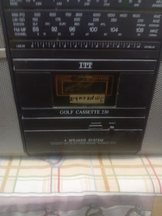 Radio caset ITT Golf 230 german