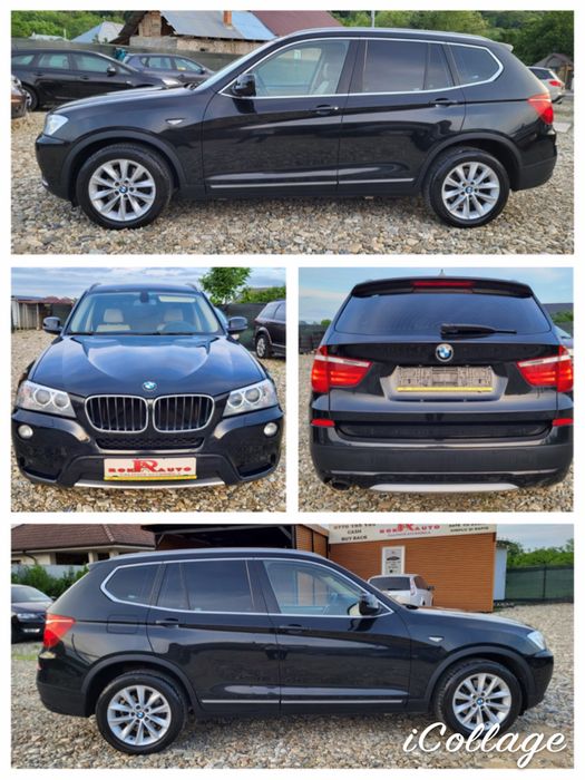 *RATE*BMW X3 xDrive 2.0d 184CP | Automat | Piele | Navi | Xenon | Garanție