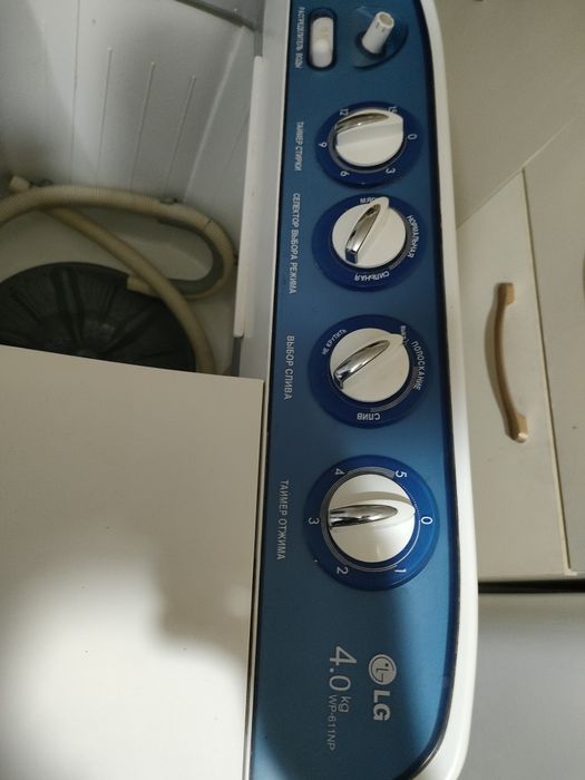 Стиралка полуавтомат