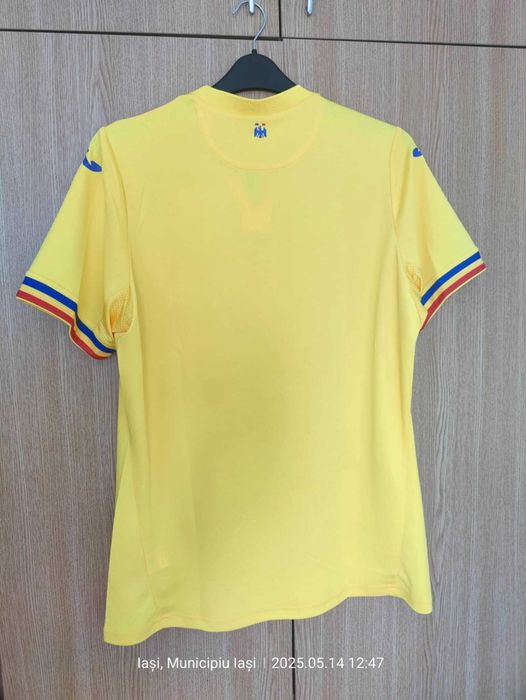 Tricou fotbal de joc JOMA România 2024,(Super Ofertă).