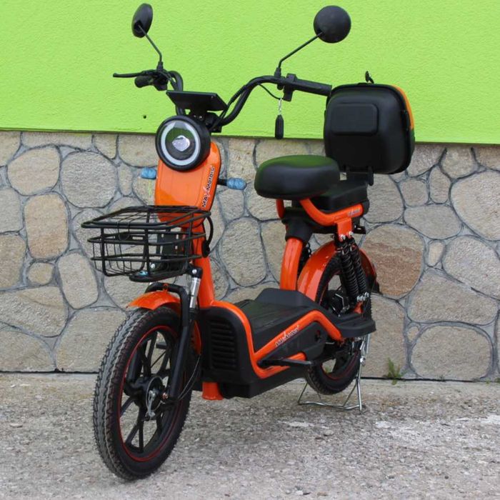 Електрически скутер-велосипед MaxMotors EBZ 18 750W - ORANGE