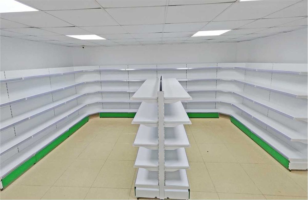 Полки из металла для магазина, стеллажи, савдо токчалари
