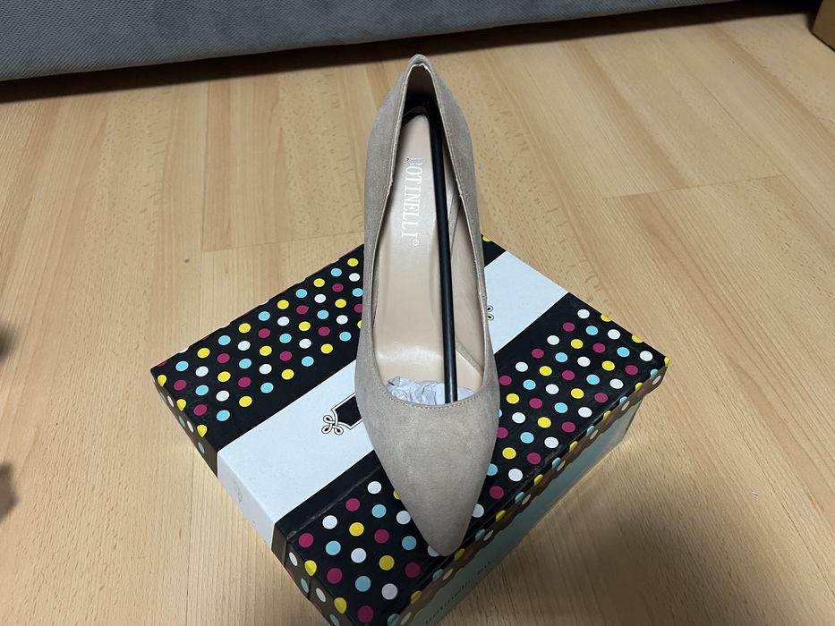 Pantofi dama piele intoarsa