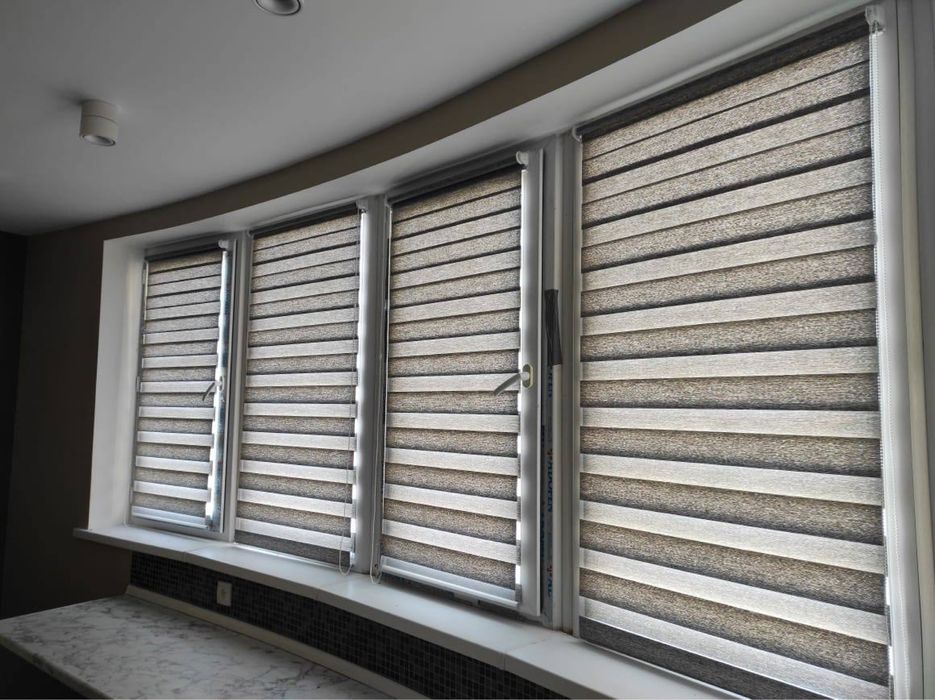 Ролл Шторы Жалюзи День Ночь