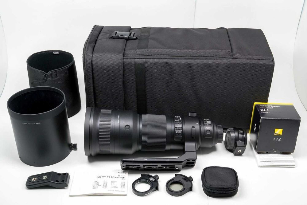 Обектив Sigma Sports 500mm f/4 DG OS HSM за Nikon F mount