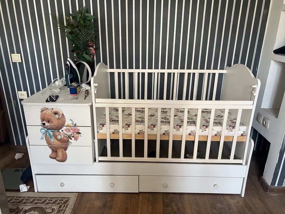 Детский кровать трансформер