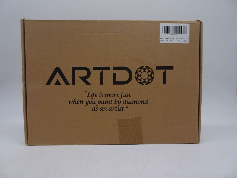 Tabla luminoasă ARTDOT A4 LED pentru pictură cu diamant si cleme