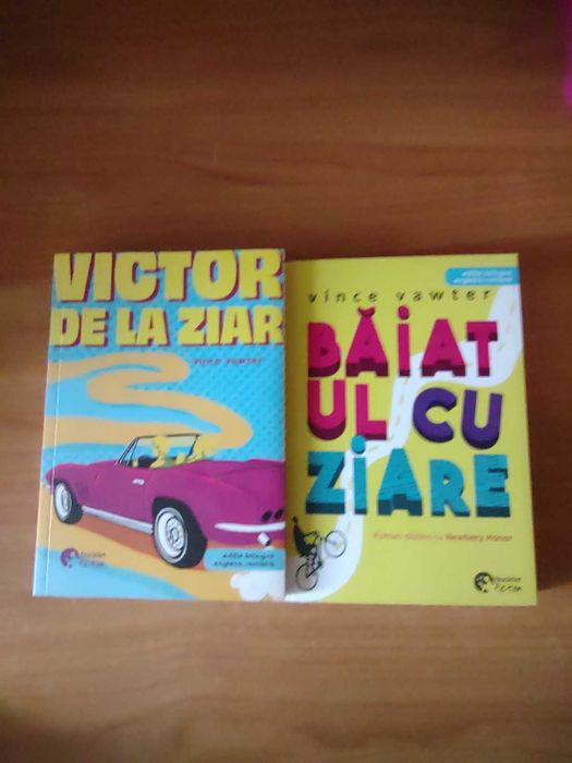 Baiatul cu ziare Victor de la ziar engleza romana