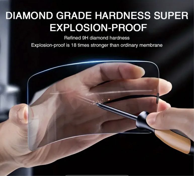 Затъмняващ стъклен протектор за Iphone