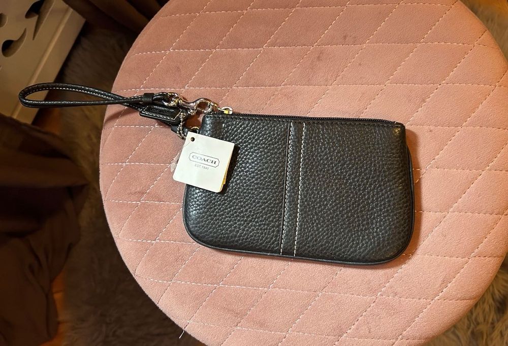 Portofel Coach piele naturala nou