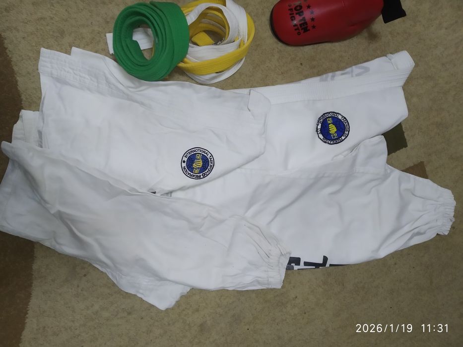 Тайквандо форма перчатка шлем