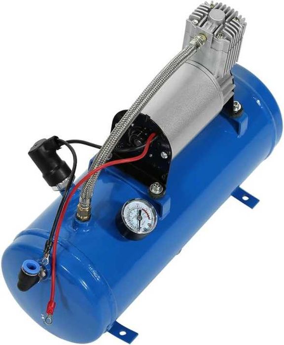 ВЪЗДУШЕН КОМПРЕСОР 150PSI Маслен резервоар 6L 12V - T514