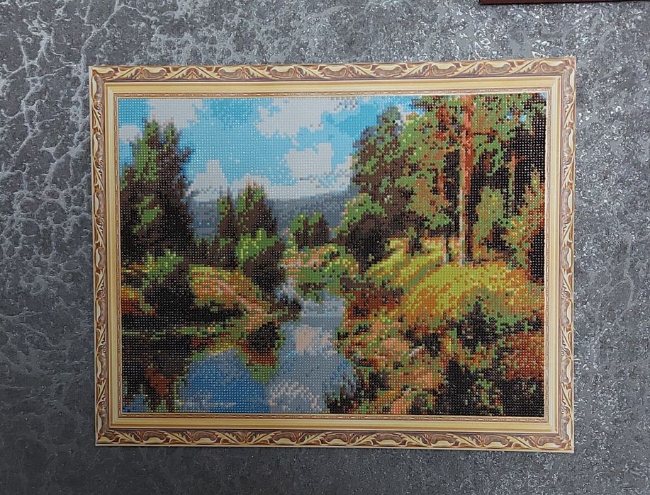 Картина , алмазная мозайка.