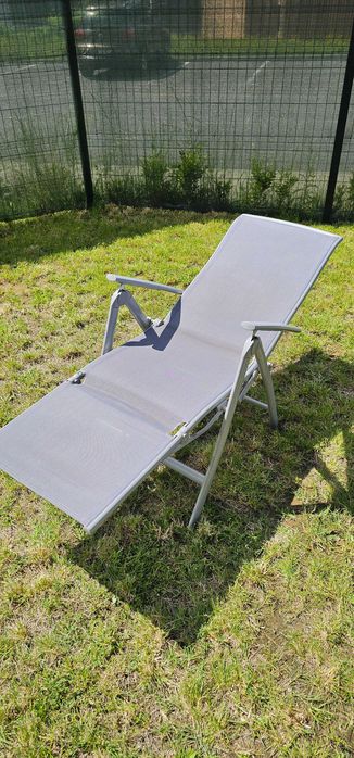 Șezlong pliabil pentru grădină, terasă, balcon