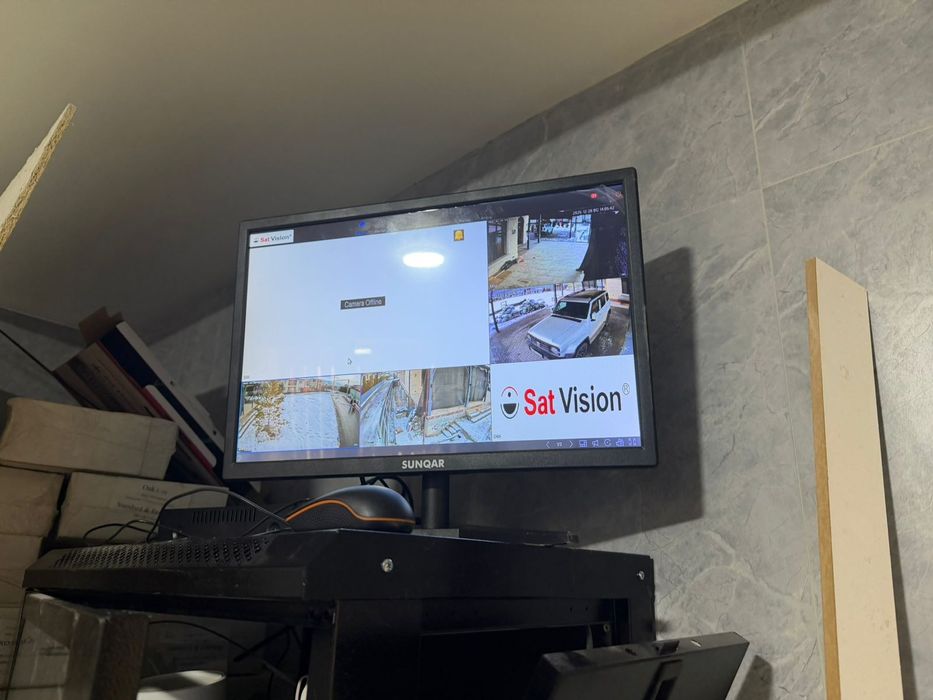 Установка камер видеонаблюдения