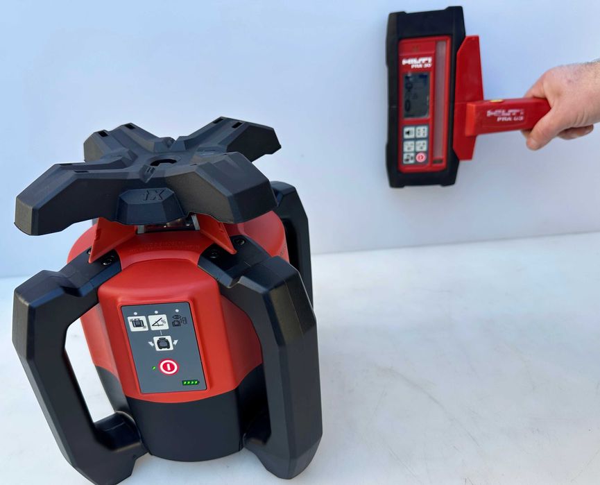 ТОП ЦЕНА! Hilti PR 30-HVS A12 - Ротационен лазер за открито 2024г. гр ...