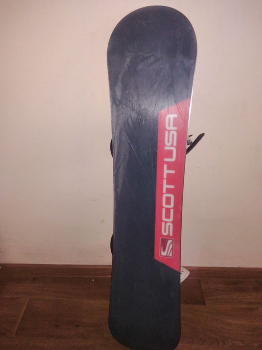 Сноуборд с убувки