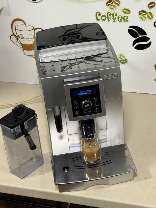 Кафемашина кафе автомат delonghi magnifica S cappuccino с гаранция