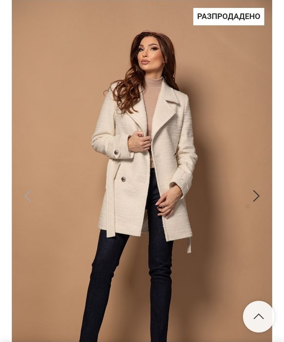 Палто „CLOUD CREAM“ от Iv Style boutique