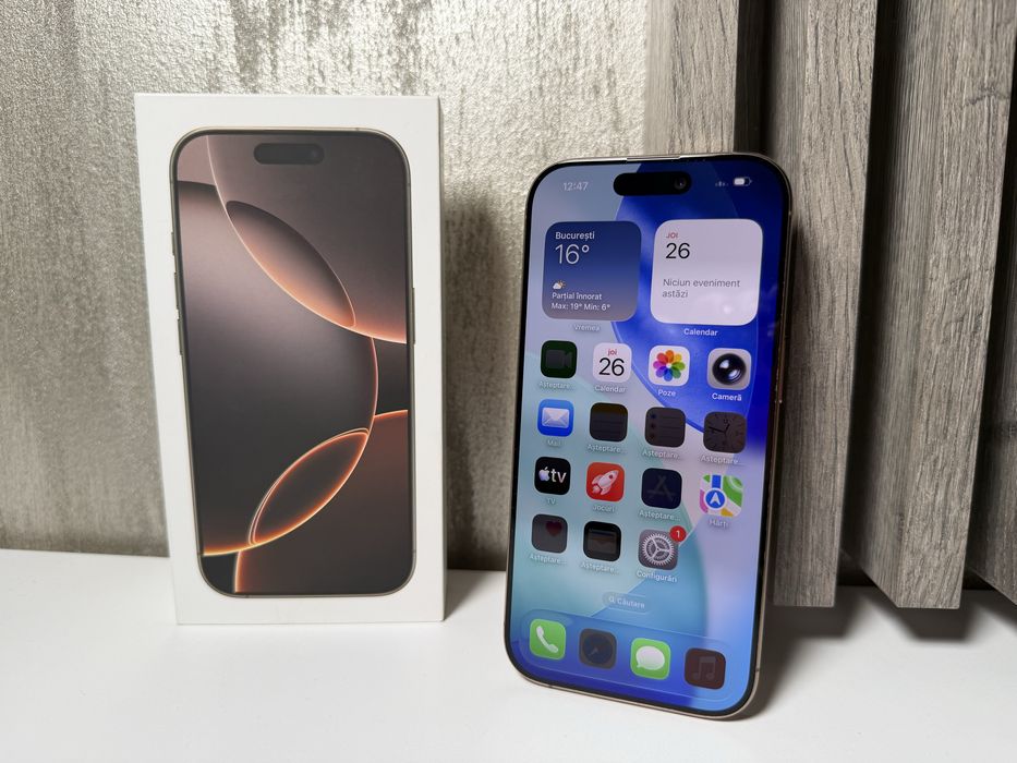 iPhone 16 Pro 128GB Garantie 2 ani Universul Telefoanelor