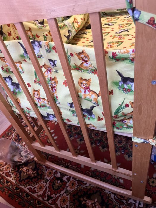 Кровать детская манеж