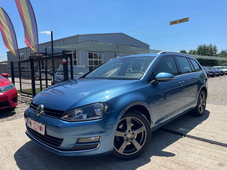 Golf 7 1.4 tsi 2014 euro5 120cp navigatie RATE FIXE