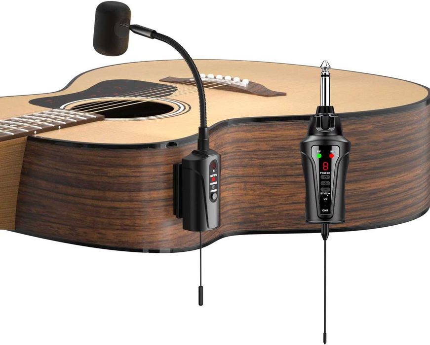 Wireless Сardioid microfon pentru Chitara guitar acustica si clasica ACEMIC AT-5 Shure