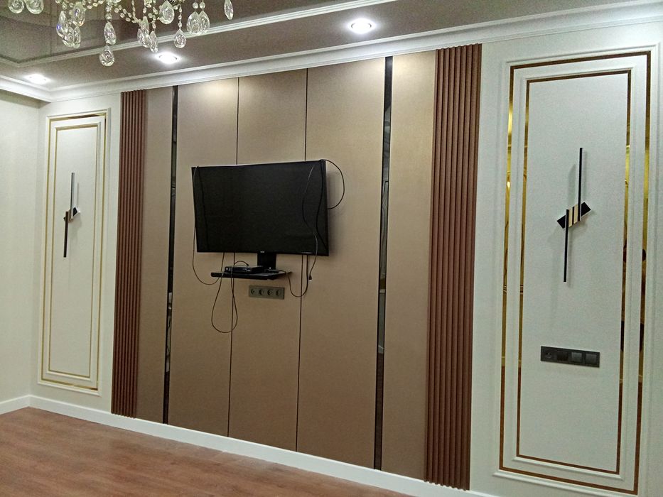 Пакраска, обои, ламинат төсеу, Шпаклёвка..