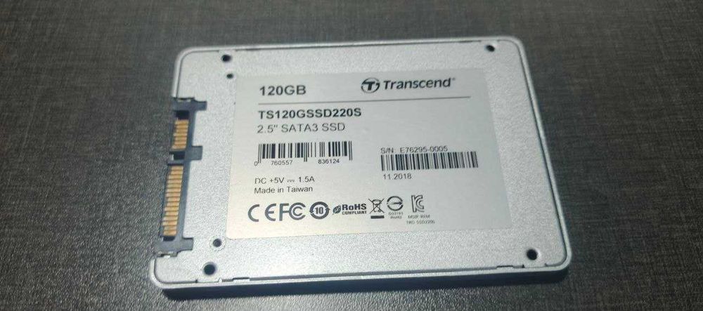 SATA SSD Transcend SSD220S 120GB/2.5/SATA3 6GB.S/TLC 3D NAND