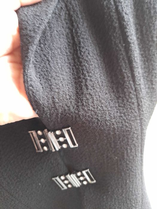 Sacou dama, negru, model elegant de gala, material nesifonabil  S-M