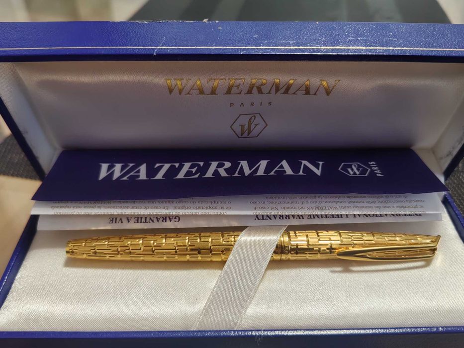 Златна писaлка 18к Waterman