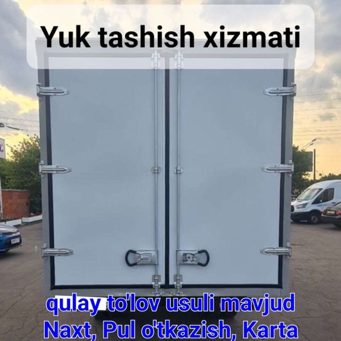 Arzon narxda yuk tashish uy hovli va do’kon ko’chirish xizmatlari 24/7