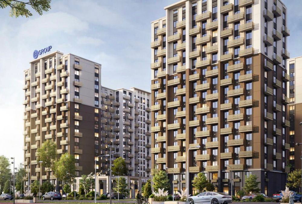 2-х комнатная квартира 42м² С РЕМОНТОМ от BI NRG Новостройка AU