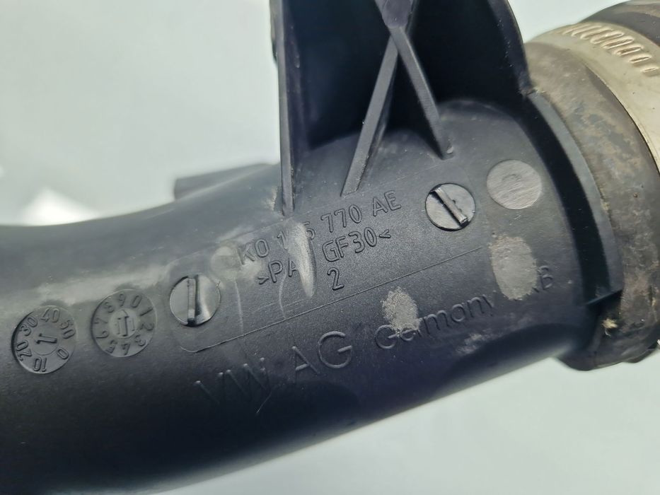 Tub intercooler Volkswagen Passat CC (357) [Fabr 2008-2012] 1K0145770A