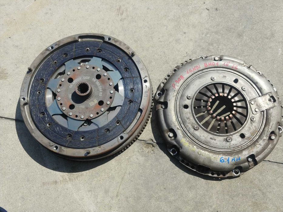 kit ambreiaj volanta masa dubla 1.6 hdi bh01 peugeot 308 disc 6,1 mm 9818024680