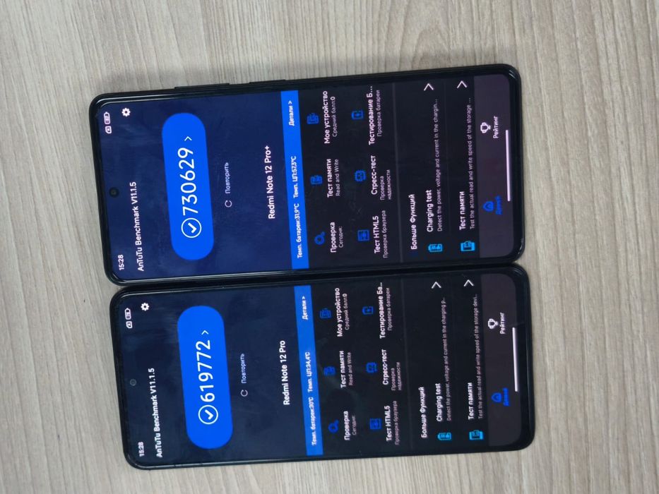 Redmi note 12 pro plus 5g и 12 pro