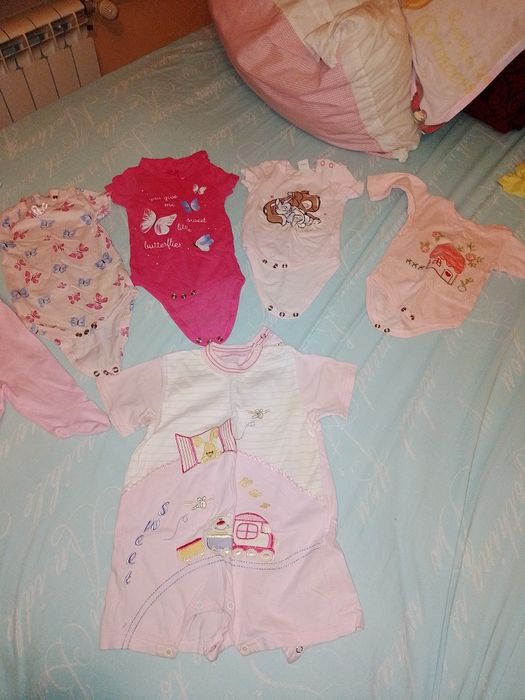 Лот за новородено- всичко необходимо 56,62,68 см